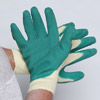 Latex Dipped cotton work glove, suitable for many applications, firm fitting, often used in gardening